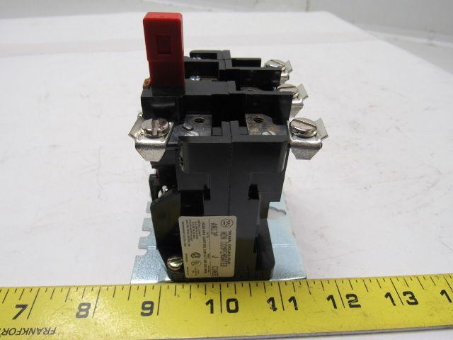 RELIANCE 704263-R AN13P  J Thermal Overload Relay 3 Pole NEMA 1 Non Compensated