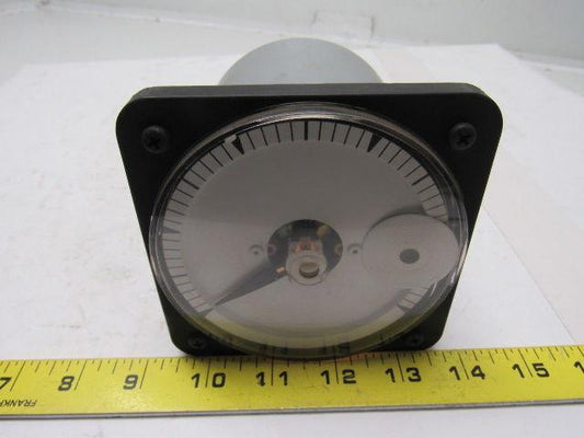 EIL Instruments YEW Type DB-40 Blank Face DC Panel Ammeter 0-1MA DC