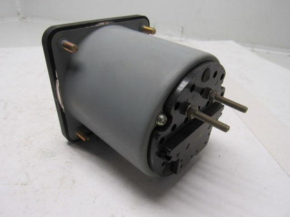 EIL Instruments YEW Type DB-40 Blank Face DC Panel Ammeter 0-1MA DC
