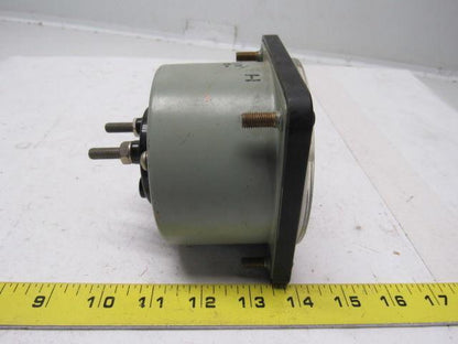 EIL Instruments Type DB-40 G.E. Panel Mount Tach Voltemeter 0-1500 RPM