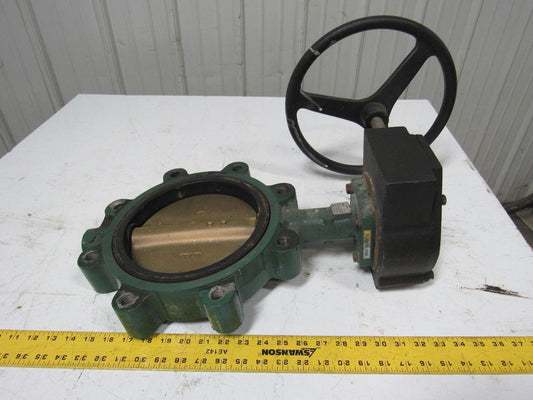 Stockham LG722-BS3-E 8" Lug Type Butterfly Valve W/Manual Hand Wheel Actuated