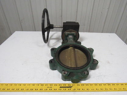 Stockham LG722-BS3-E 8" Lug Type Butterfly Valve W/Manual Hand Wheel Actuated