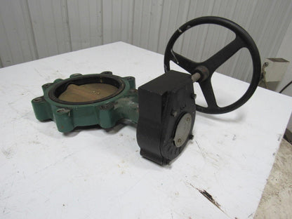 Stockham LG722-BS3-E 8" Lug Type Butterfly Valve W/Manual Hand Wheel Actuated