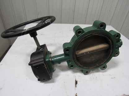 Stockham LG722-BS3-E 8" Lug Type Butterfly Valve W/Manual Hand Wheel Actuated