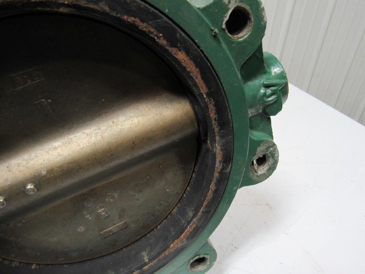 Stockham LG722-BS3-E 8" Lug Type Butterfly Valve W/Manual Hand Wheel Actuated