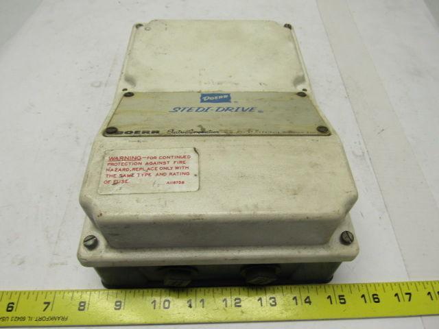 K-tron 2501-00001 Volumetric Feeder Control 1/6-1/4 HP 500 VA