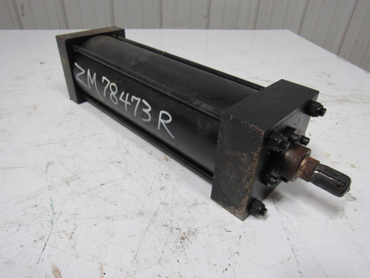 Schrader Bellows FAE118421 Pneumatic Air Tie Rod Cylinder 4" Bore 11" Stroke
