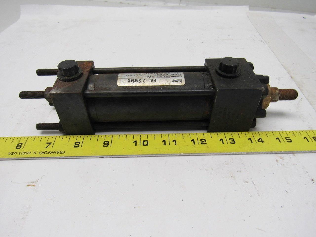Schrader Bellows PAA105721 1-1/4" Bore X 3" Stroke Pneumatic Air Cylinder