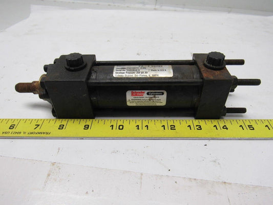 Schrader Bellows PAA105721 1-1/4" Bore X 3" Stroke Pneumatic Air Cylinder