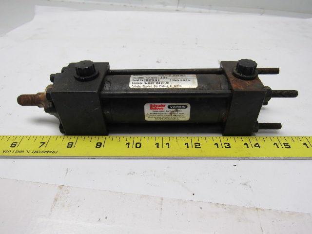 Schrader Bellows PAA105721 1-1/4" Bore X 3" Stroke Pneumatic Air Cylinder