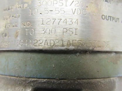 Rosemount 3051 HG4A22AD21AE5M5T1DF Pressure Flow Transmitter 0-300 PSI