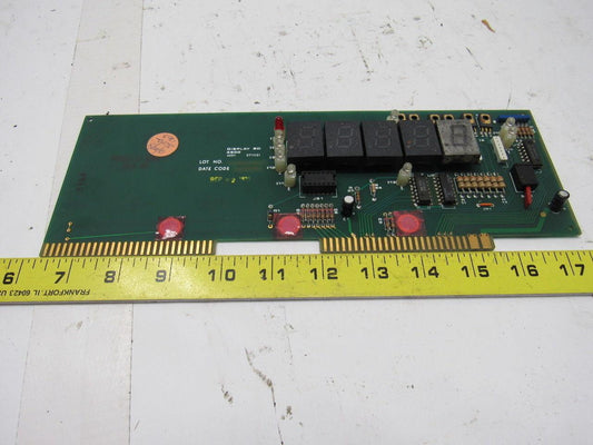 Streeter Amet 0711151 6065011 Rev F LED Display Board 4500 Circuit Board Card