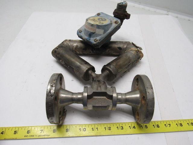 Micro Motion CMF025M314NRAUEZZZ Elite 300# Flanged 9-Wire Mass Flow Sensor 1/2"