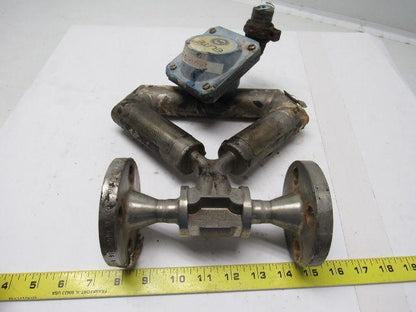 Micro Motion CMF025M314NRAUEZZZ Elite 300# Flanged 9-Wire Mass Flow Sensor 1/2"