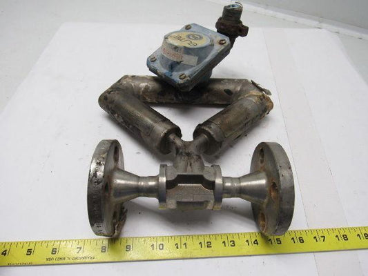 Micro Motion CMF025M314NRAUEZZZ Elite 300# Flanged 9-Wire Mass Flow Sensor 1/2"