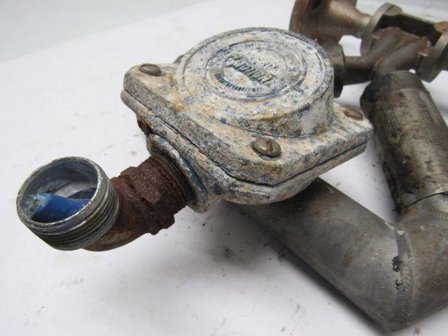 Micro Motion CMF025M314NU 1/2" Mass Flow Sensor 9-Wire Flange Mount Rough