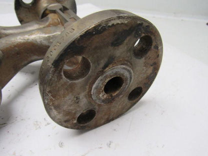 Micro Motion CMF050M314NU Elite 1/2" Mass Flow Sensor 9-Wire Flange Mount Used