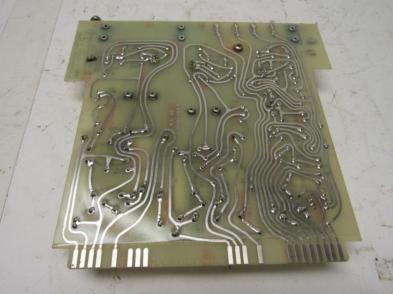 Indust. Measurements & Controls 1926-1004J REV. J Firing PC Board Card 50/60 Hz.