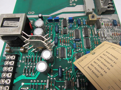 Wesmar SLM 15  Liquid Level Indicator Solid State Controls PC Circuit Board