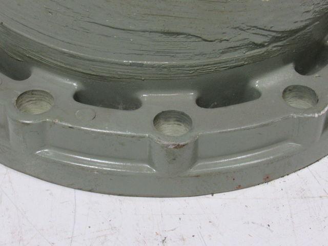 NOV 022100-362-0 10" Flanged Fiberglass 90° Elbow Green Thread 225 PSIG