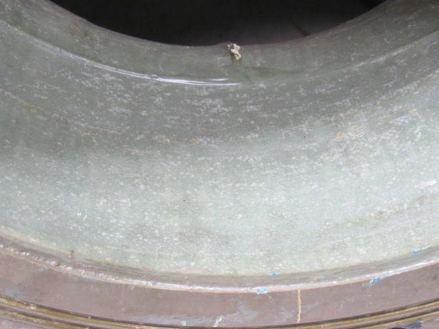 NOV 022100-362-0 10" Flanged Fiberglass 90° Elbow Green Thread 225 PSIG