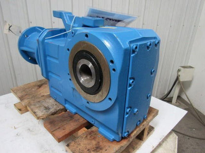 Siemens KAD128-KTC-284 Gear Speed Reducer 30.61:1 Ratio Hollow Shaft 57.7 RPM