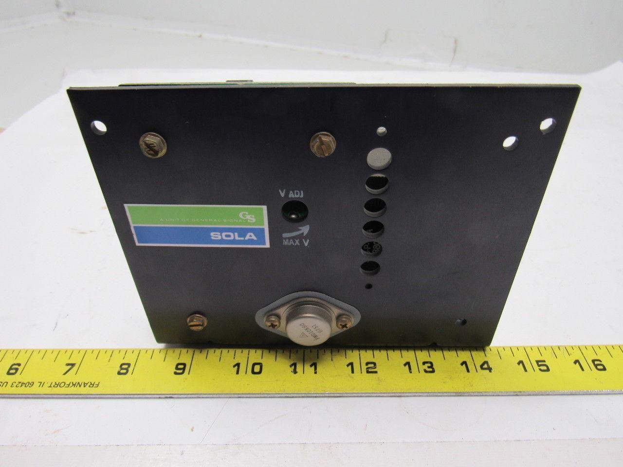 Sola Electric 83-05-260-2 Power Supply 120-240V Input 5V 6A Output Lot of 2