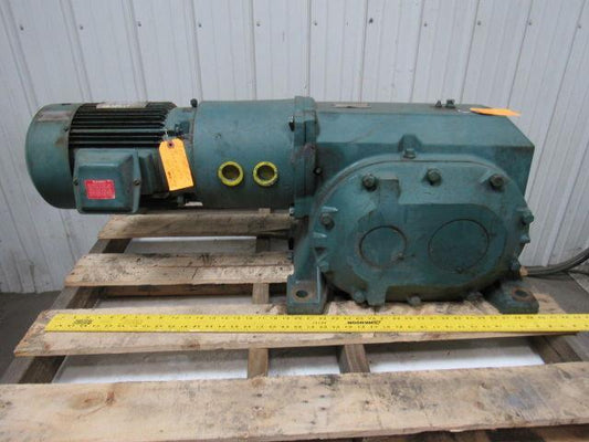 MASTER REEVES RELIANCE 10238271-RE 5HP Gearmotor 1710 RPM 230/460V 83:1