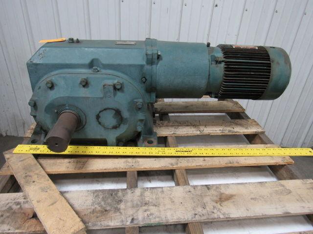 MASTER REEVES RELIANCE 10238271-RE 5HP Gearmotor 1710 RPM 230/460V 83:1