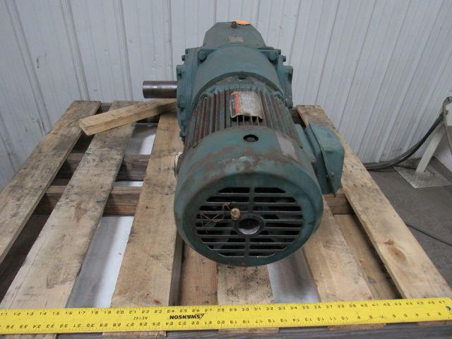 MASTER REEVES RELIANCE 10238271-RE 5HP Gearmotor 1710 RPM 230/460V 83:1