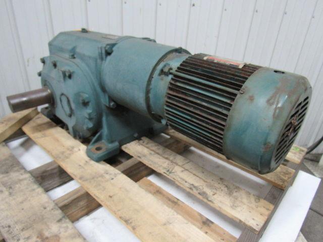 MASTER REEVES RELIANCE 10238271-RE 5HP Gearmotor 1710 RPM 230/460V 83:1
