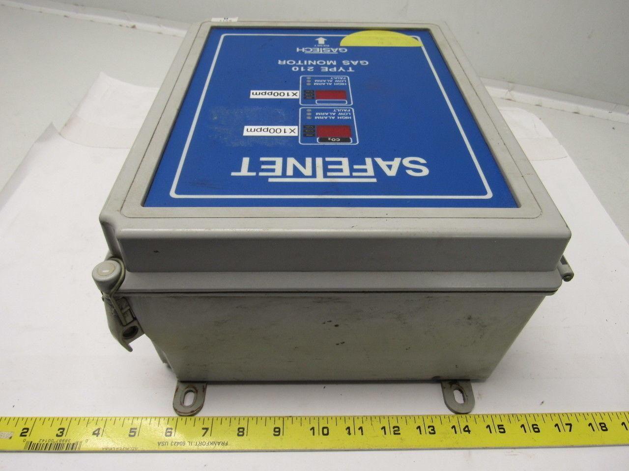 Safetnet Type 210 Dual Channel Gas Monitor