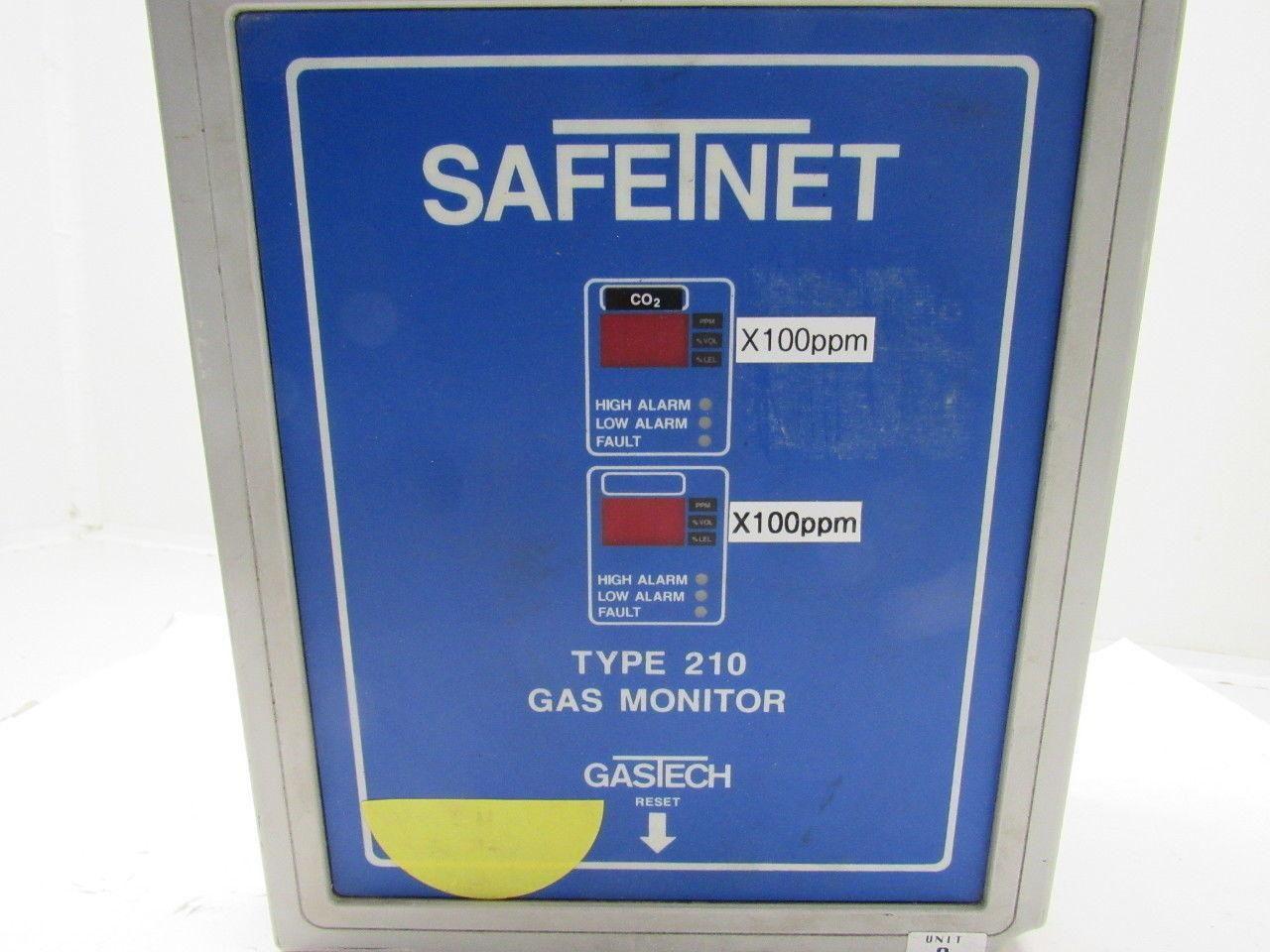 Safetnet Type 210 Dual Channel Gas Monitor