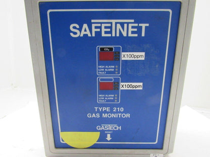 Safetnet Type 210 Dual Channel Gas Monitor