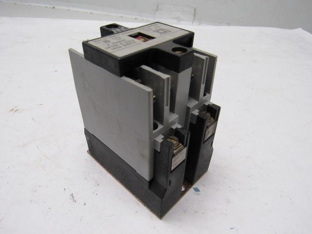 Square D 8501 Type XO-40 Series A Open Type AC Control Relay 120V 60Hz Coil
