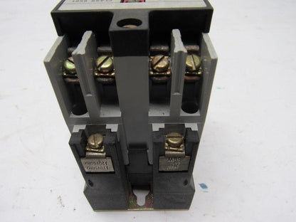 Square D 8501 Type XO-40 Series A Open Type AC Control Relay 120V 60Hz Coil