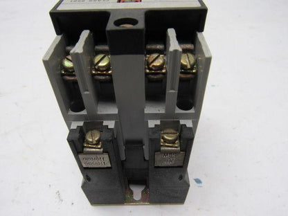 Square D 8501 Type XO-40 Series A Open Type AC Control Relay 120V 60Hz Coil