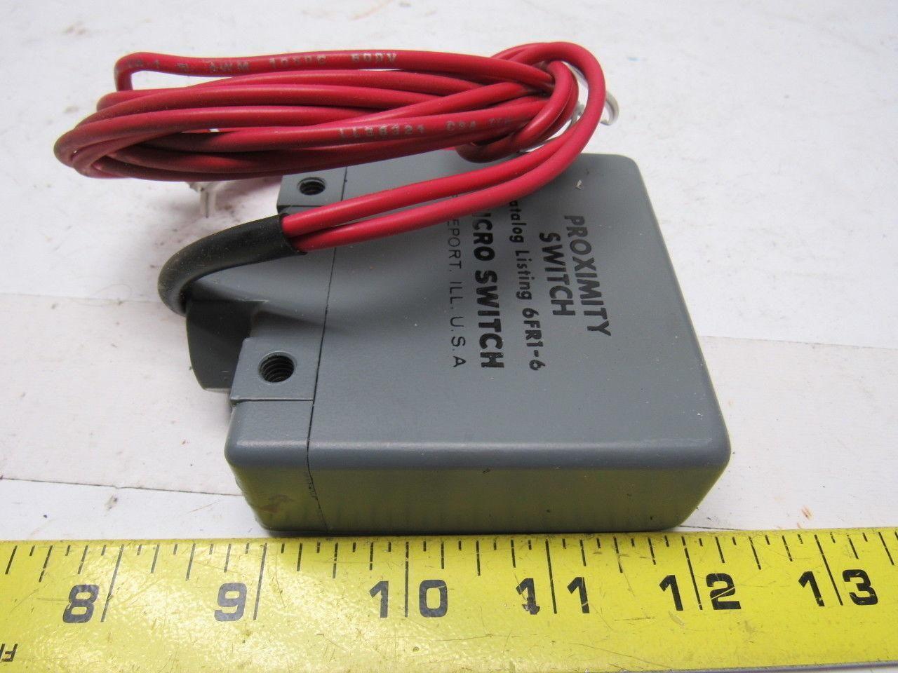Honeywell 6FR1-6 One-Piece Ferromagnetic Actuated Reed Proximity Switch