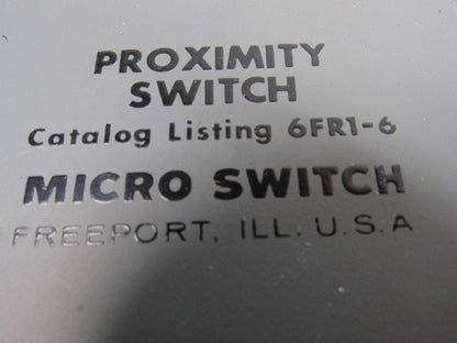 Honeywell 6FR1-6 One-Piece Ferromagnetic Actuated Reed Proximity Switch