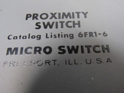Honeywell 6FR1-6 One-Piece Ferromagnetic Actuated Reed Proximity Switch