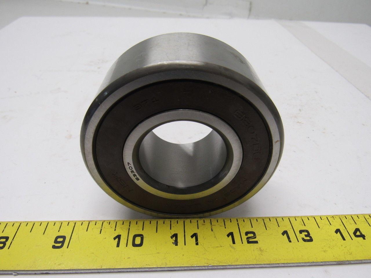 NSK 63307DDUCE SRIS Deep Groove Ball Bearing 35mm ID X 80mm OD X 35mm W