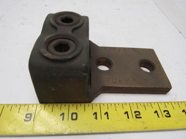PU-VI-T 500-800 MCM Bronze 2 Hole Mechanical Connector Lug