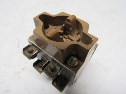 Sylvania PB Contact Blocks Bulletin 100 HD 2NC-2NO Panel Mounted