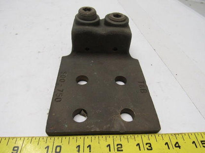 T&B 500-750 MCM Bronze 2 Hole Mechanical Connector Lug 4 Hole Mount