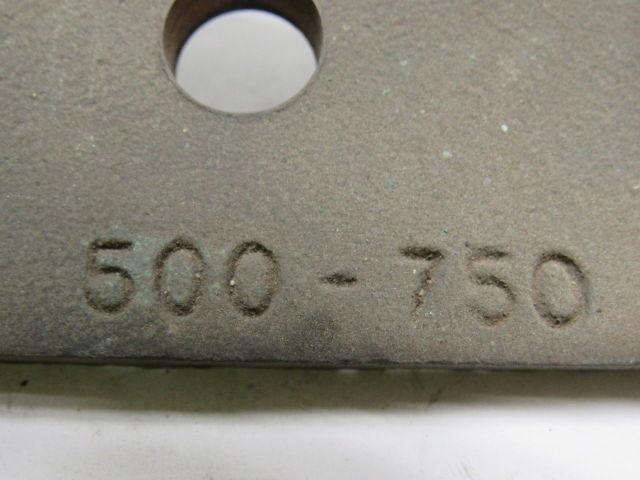 T&B 500-750 MCM Bronze 2 Hole Mechanical Connector Lug 4 Hole Mount