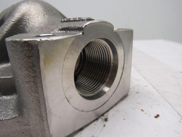 Milton Roy 0221-0215-016 Diaphragm Head Stainless Steel 5421 114 CF8M