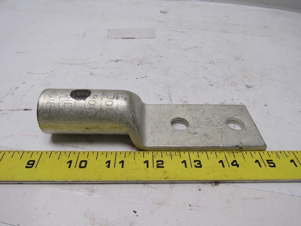 Thomas Betts 54880BE 2 Hole Lug  1/2" 750MCM Black 106 Die