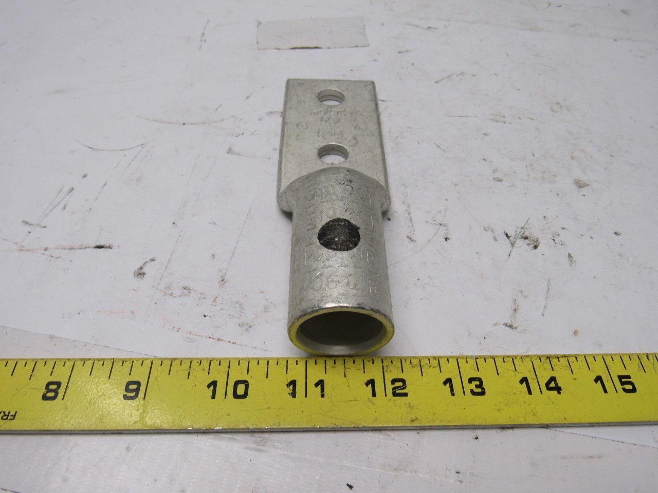 Thomas Betts 54880BE 2 Hole Lug  1/2" 750MCM Black 106 Die