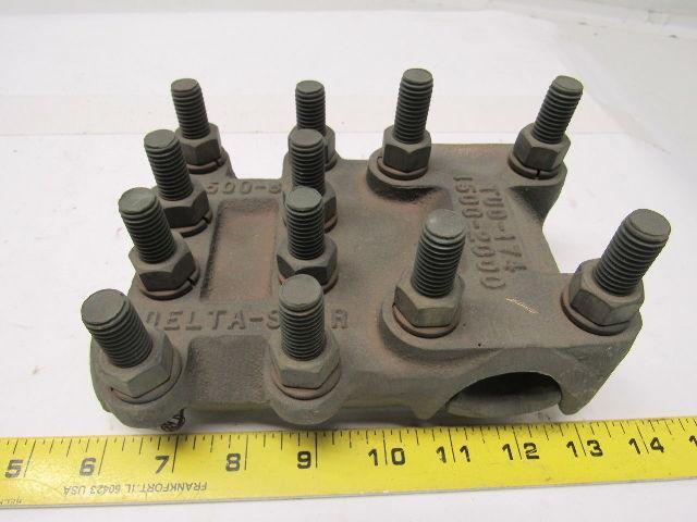 TUD-174 Delta-Star Multi Tap Bronze Mechanical Lug 1500-2000MCM, 500-800 MCM