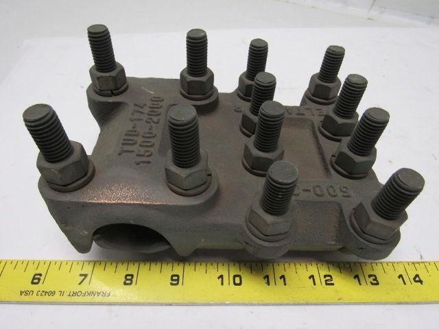 TUD-174 Delta-Star Multi Tap Bronze Mechanical Lug 1500-2000MCM, 500-800 MCM